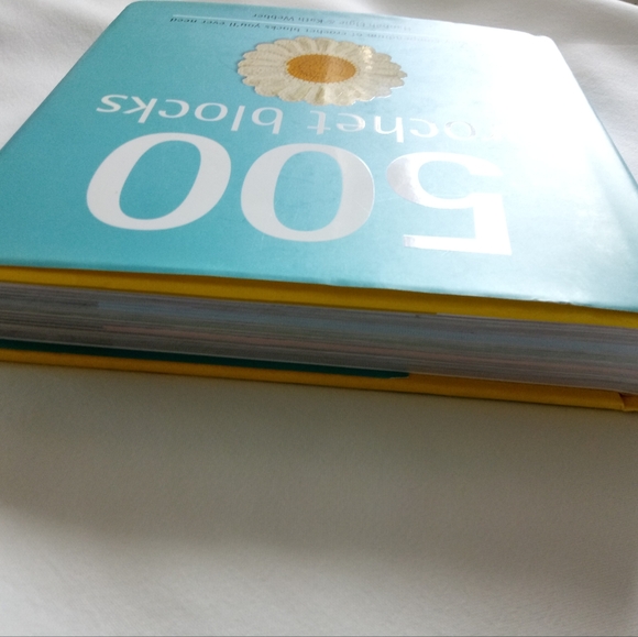 500 Crochet Blocks Book Hard to Find Table Book - Picture 10 of 13